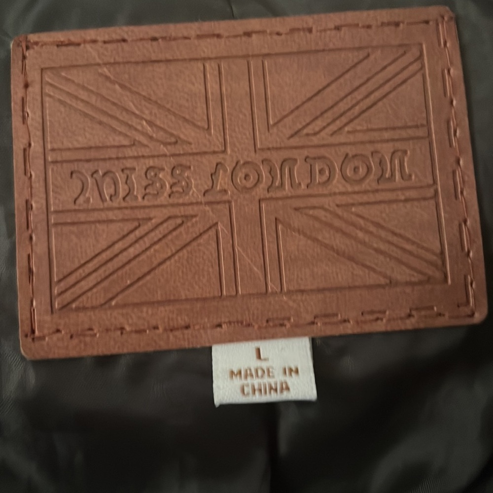 Faux leather moto jacket - Picture 3 of 5